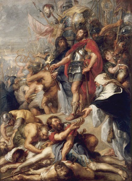 O triunfo de Judas Macabeu de Peter Paul Rubens