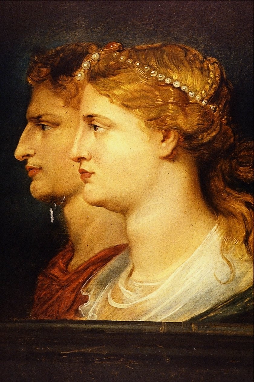 Tibério e Agripina de Peter Paul Rubens