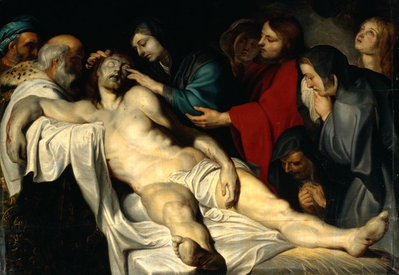 Luto pelo Cristo morto de Peter Paul Rubens