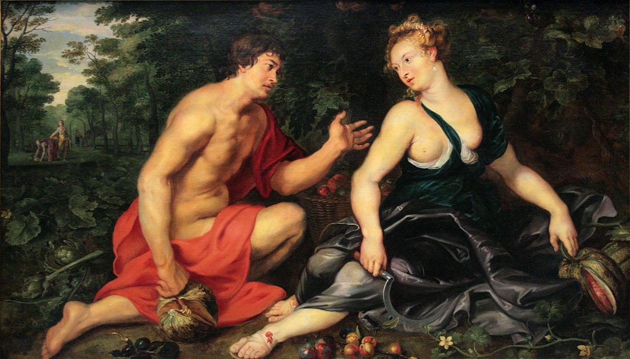 Vertumnus e Pomona de Peter Paul Rubens