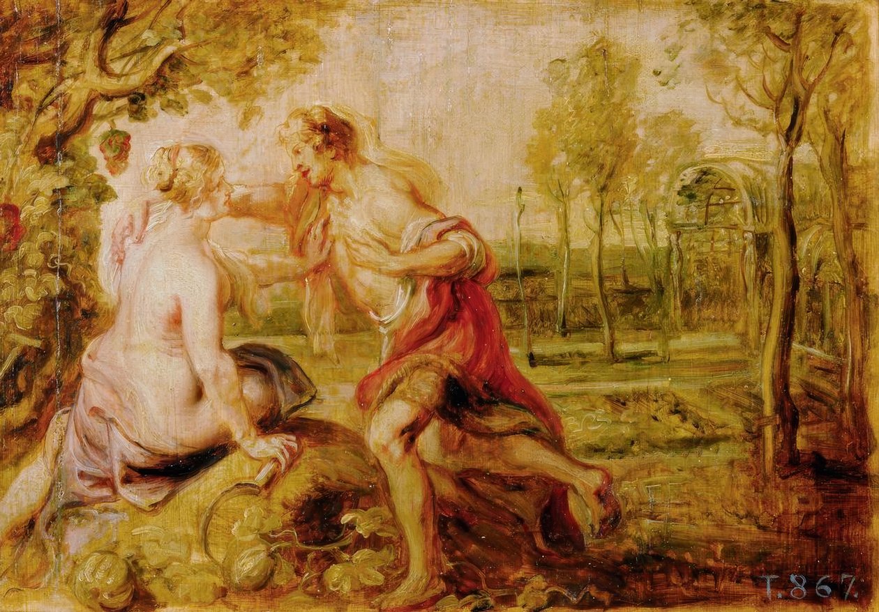 Vertumnus e Pomona de Peter Paul Rubens