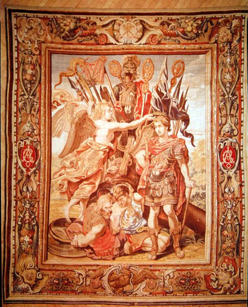 O Troféu de Constantino, de Philippe Maecht e Hans Taye, antes de 1663 de Peter Paul after Rubens