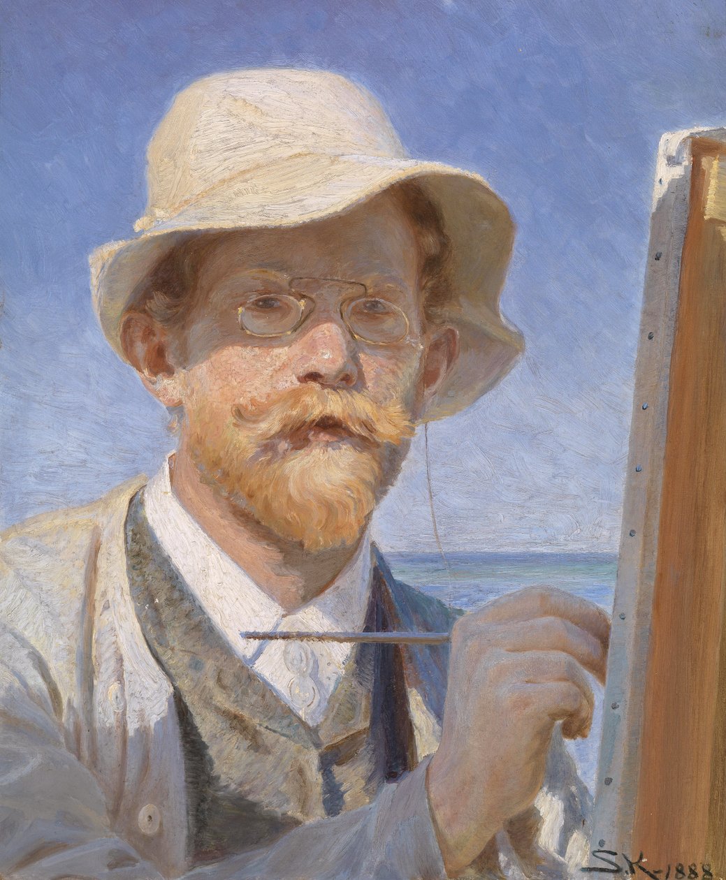 Auto-retrato de Peder Severin Krøyer