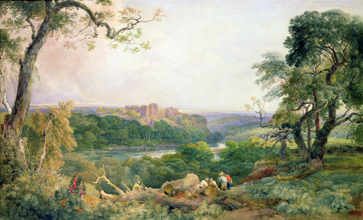 Castelo de Goodrich, chamado Torre de Barden de Peter de Wint