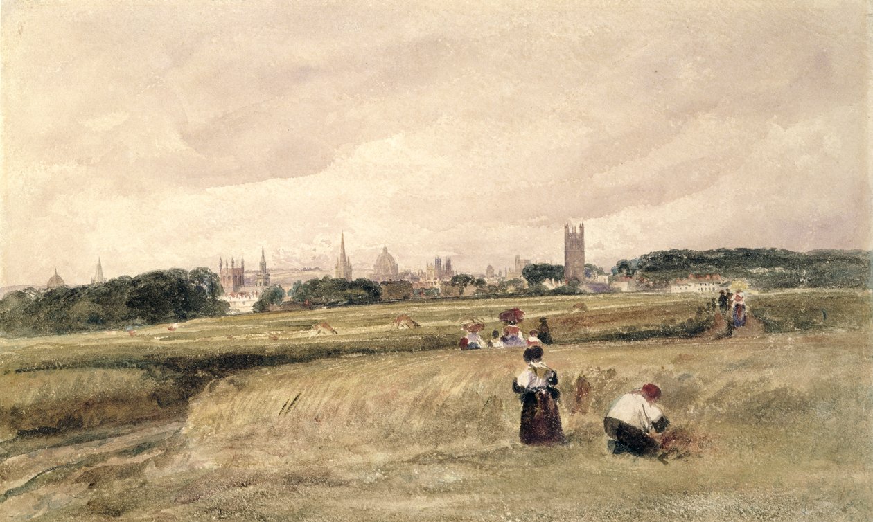 Vista de Oxford de Peter de Wint