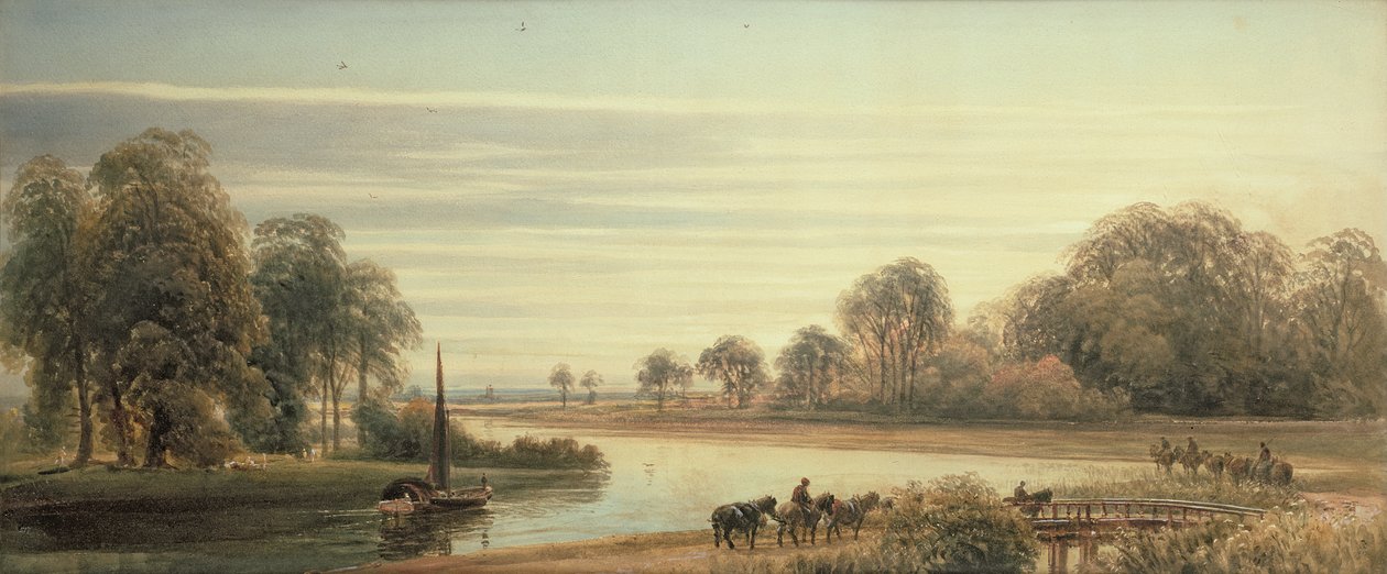 Walton on Thames de Peter de Wint