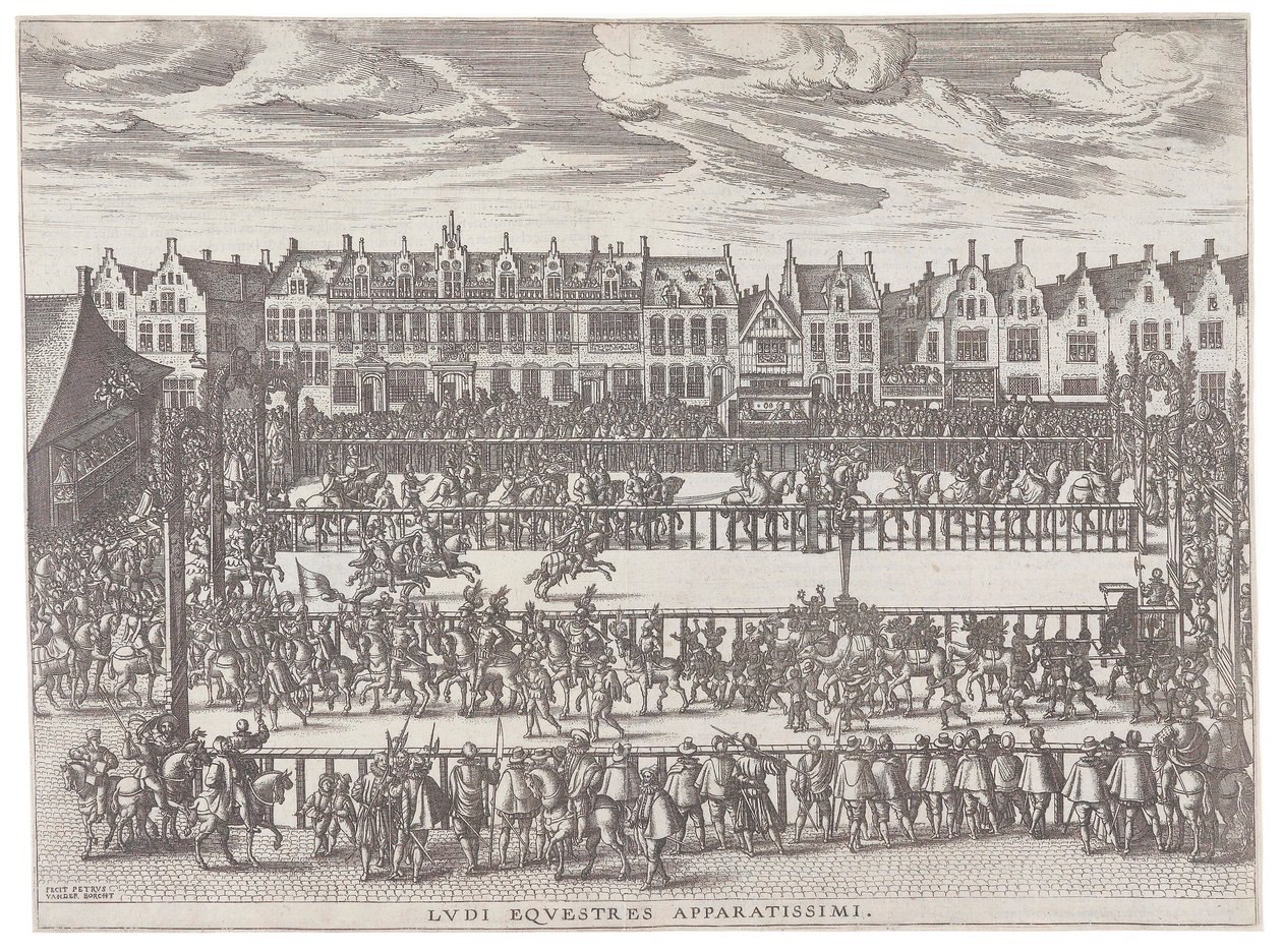 Jogos apparatissimae equestre de Peter van der Borcht