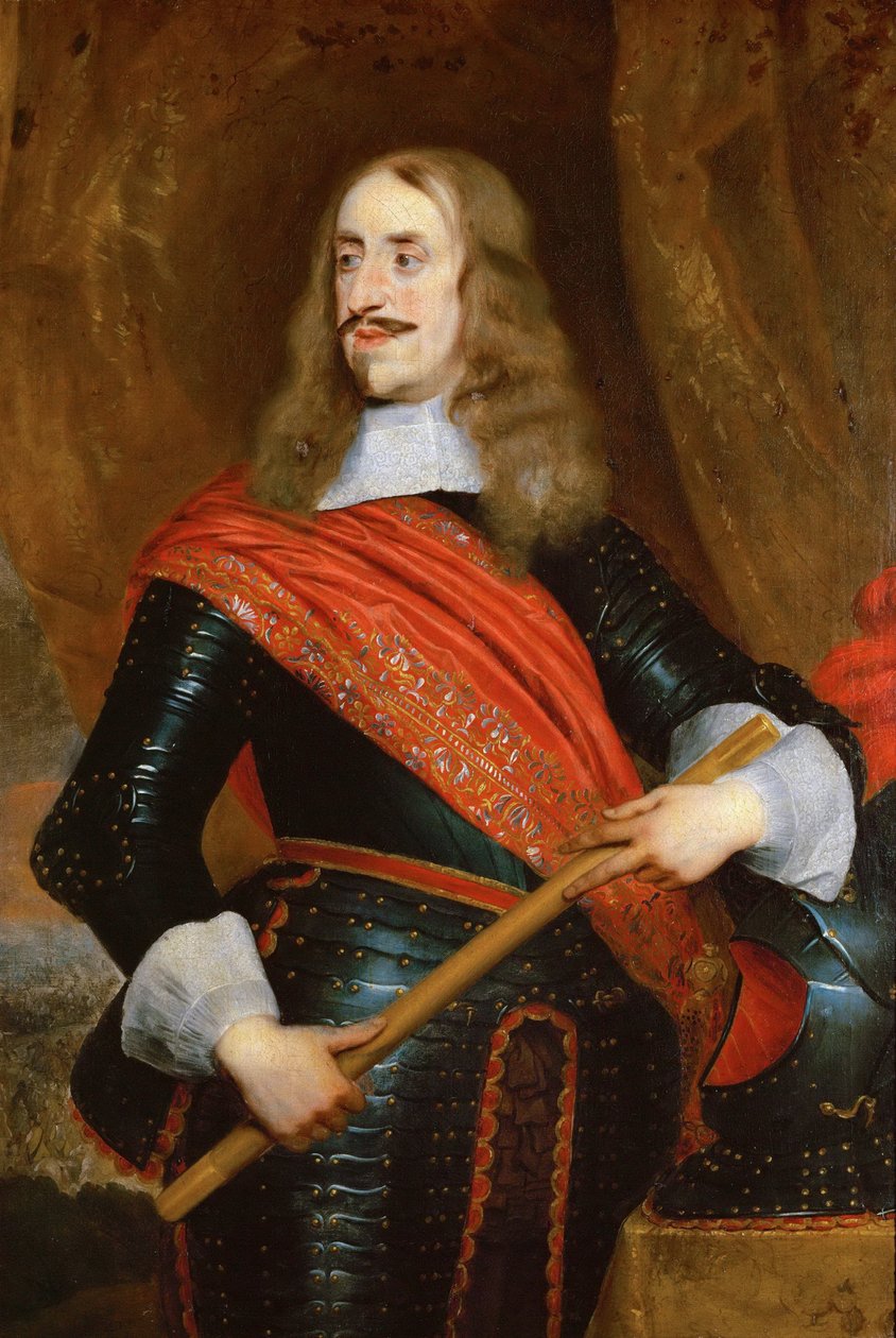 Leopold Guillaume de Habsbourg - Arquiduque Leopold Wilhelm da Áustria (1614-1662) - Peter Thys (1624-1677). Óleo sobre tela de Peter Thys