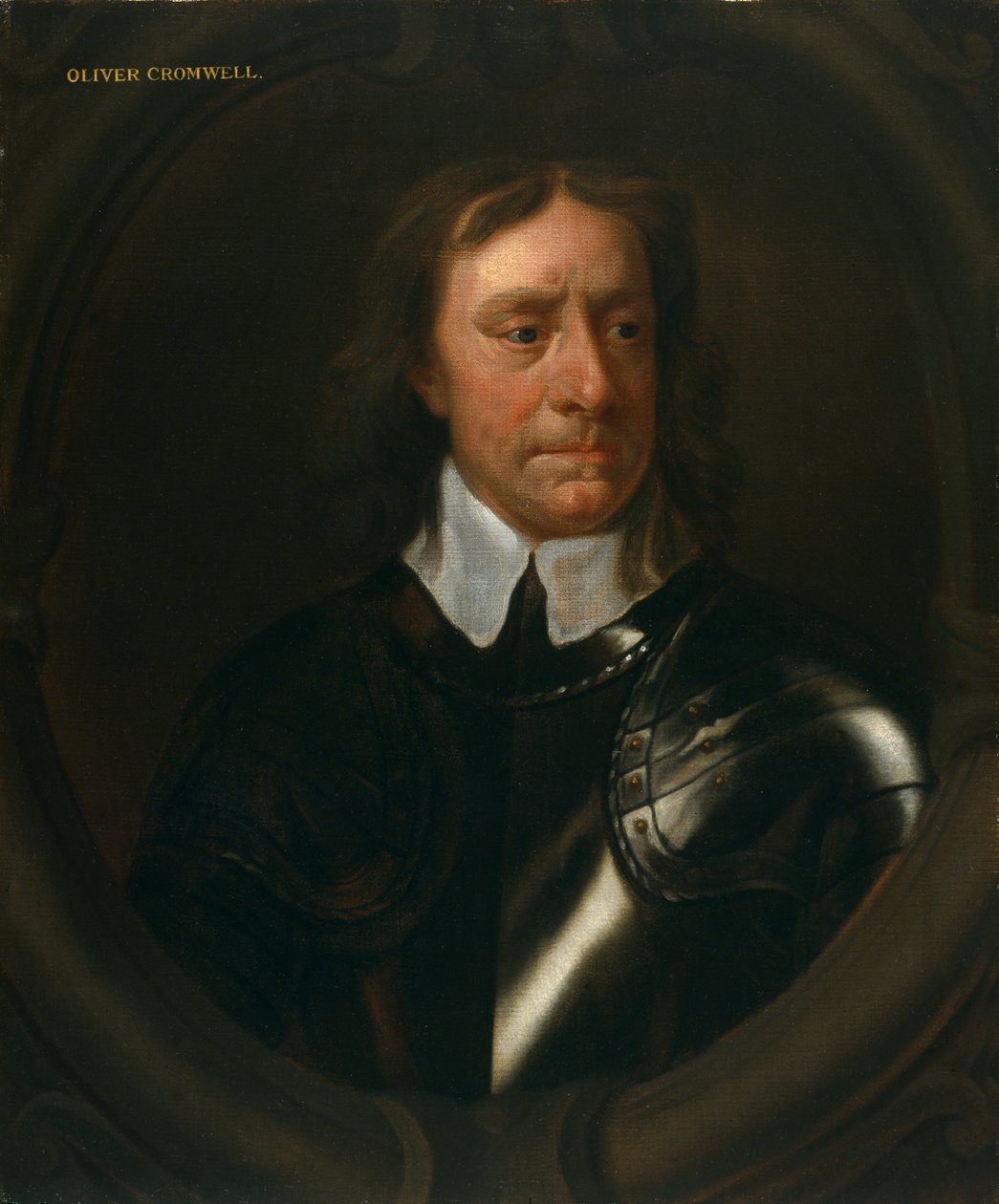 Oliver Cromwell (óleo sobre tela) de Peter (after) Lely