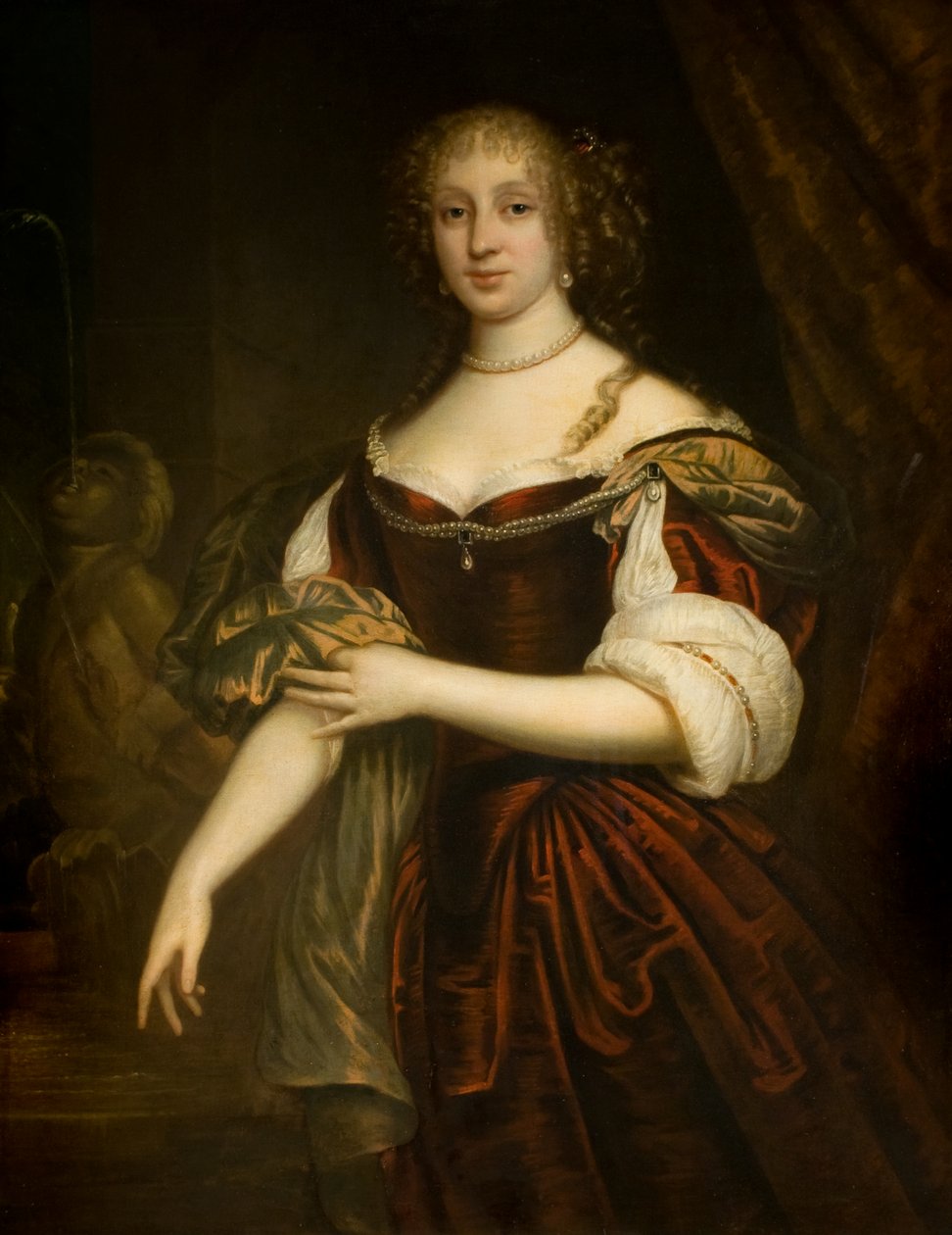 Retrato de uma senhora de Peter (manner of) Lely
