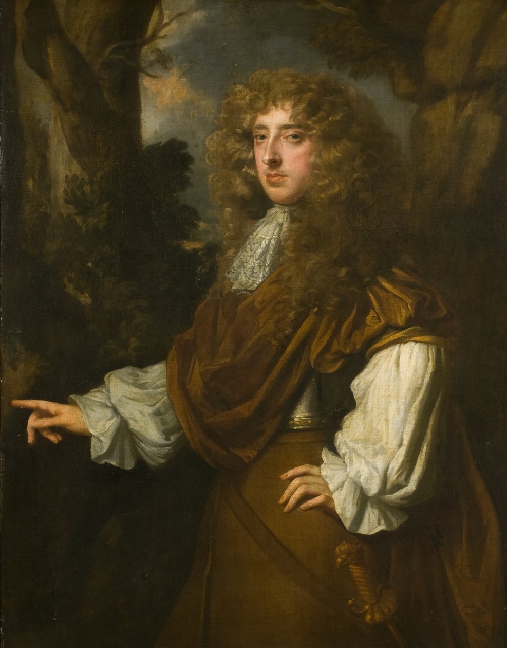 Retrato de um Cavalheiro de Peter (studio of) Lely