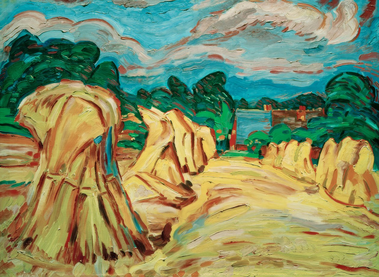 paisagem de Peter August Böckstiegel