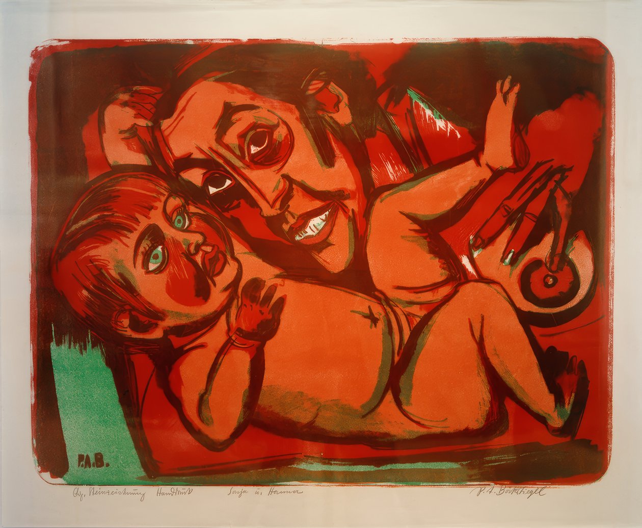 Hanna e Sônia de Peter August Böckstiegel