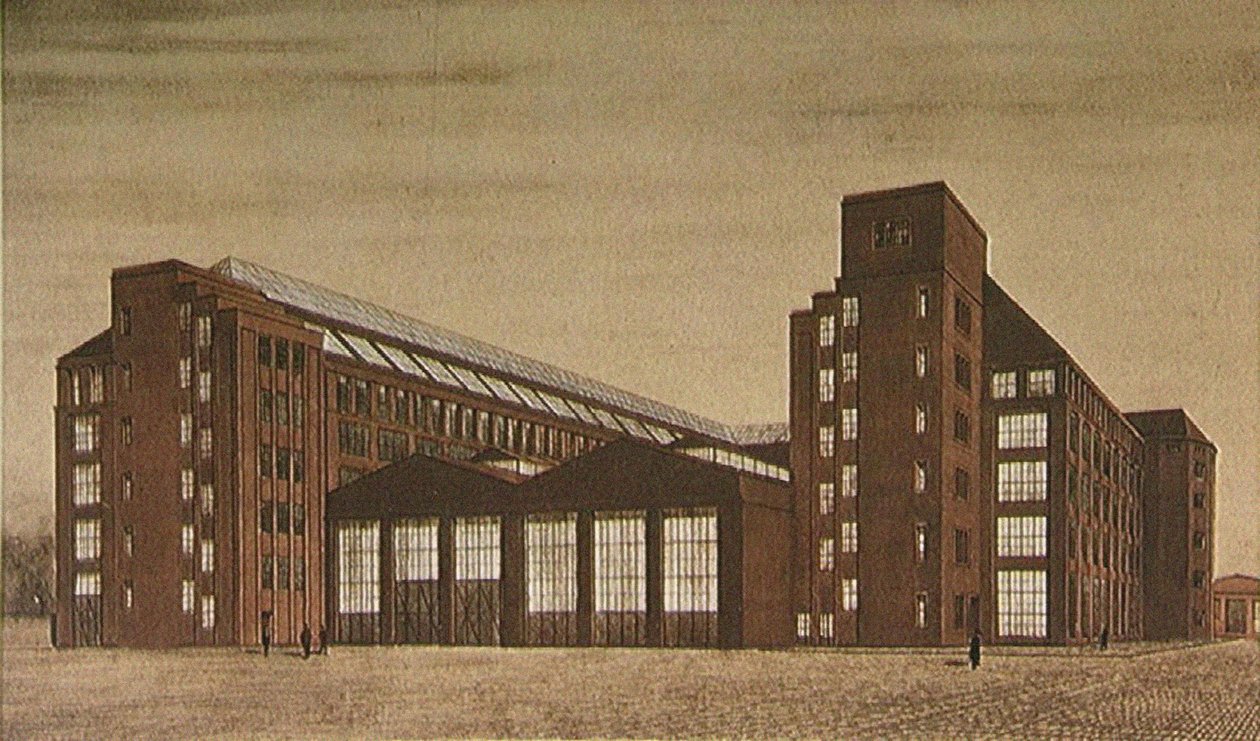 Fábrica de Alta Tensão da AEG, Berlim de Peter Behrens