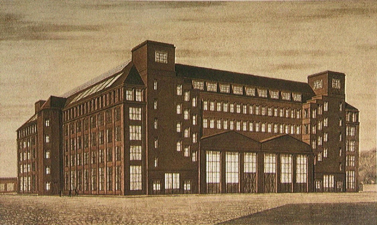 Fábrica de Alta Tensão da AEG, Berlim de Peter Behrens