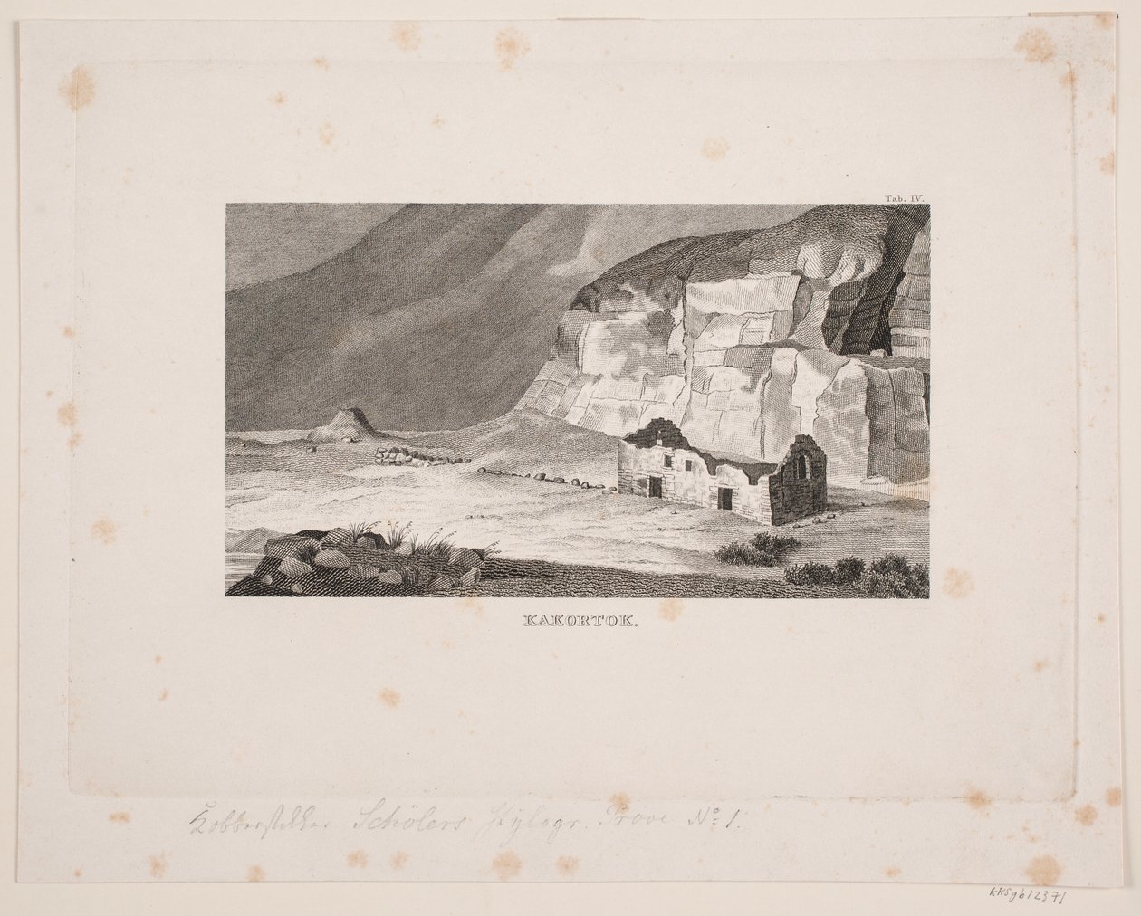 Kakortok, Groenlândia de Peter Christian Schøler