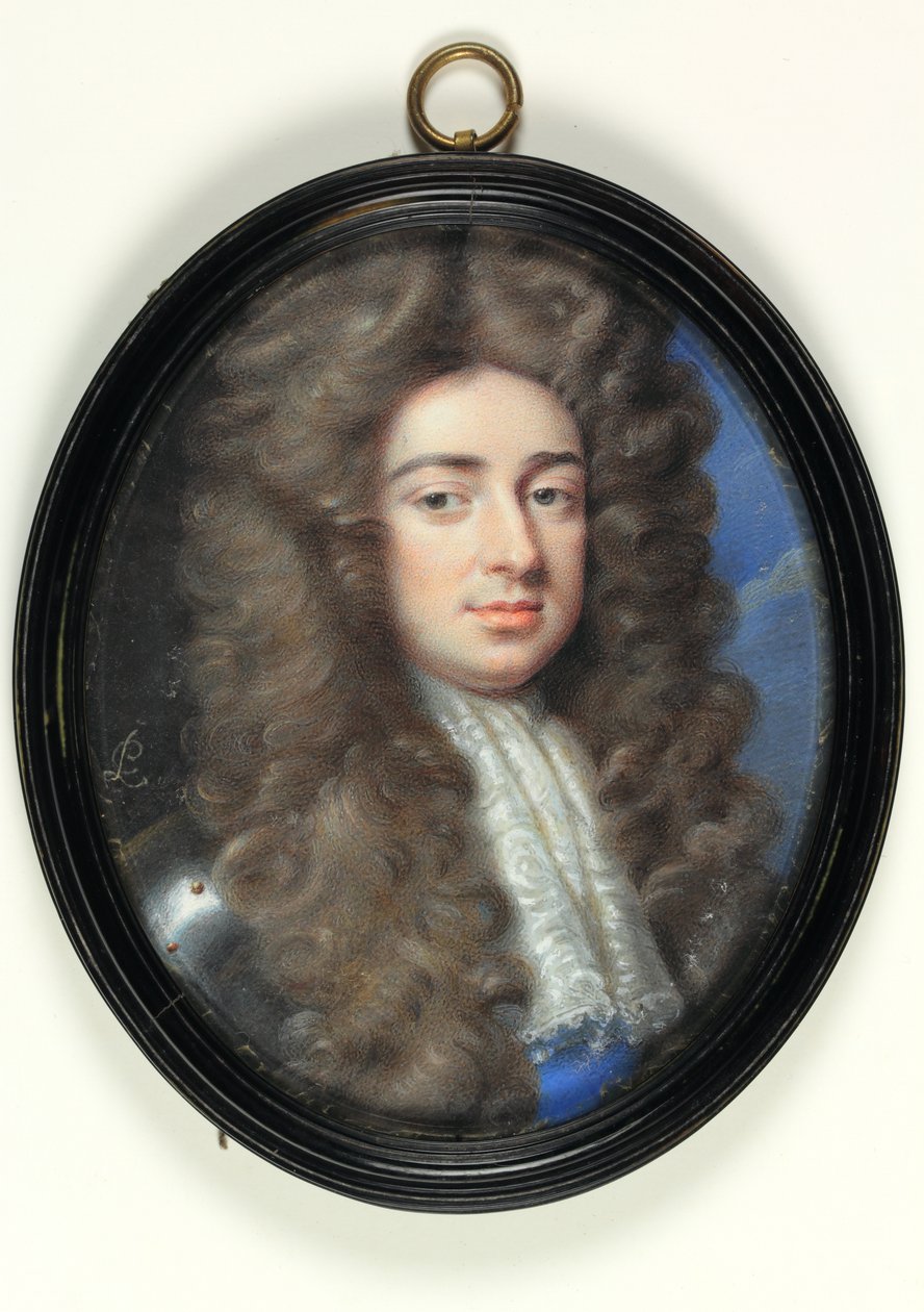 John Holles, Duque de Newcastle (aguarela em velino) de Peter Cross