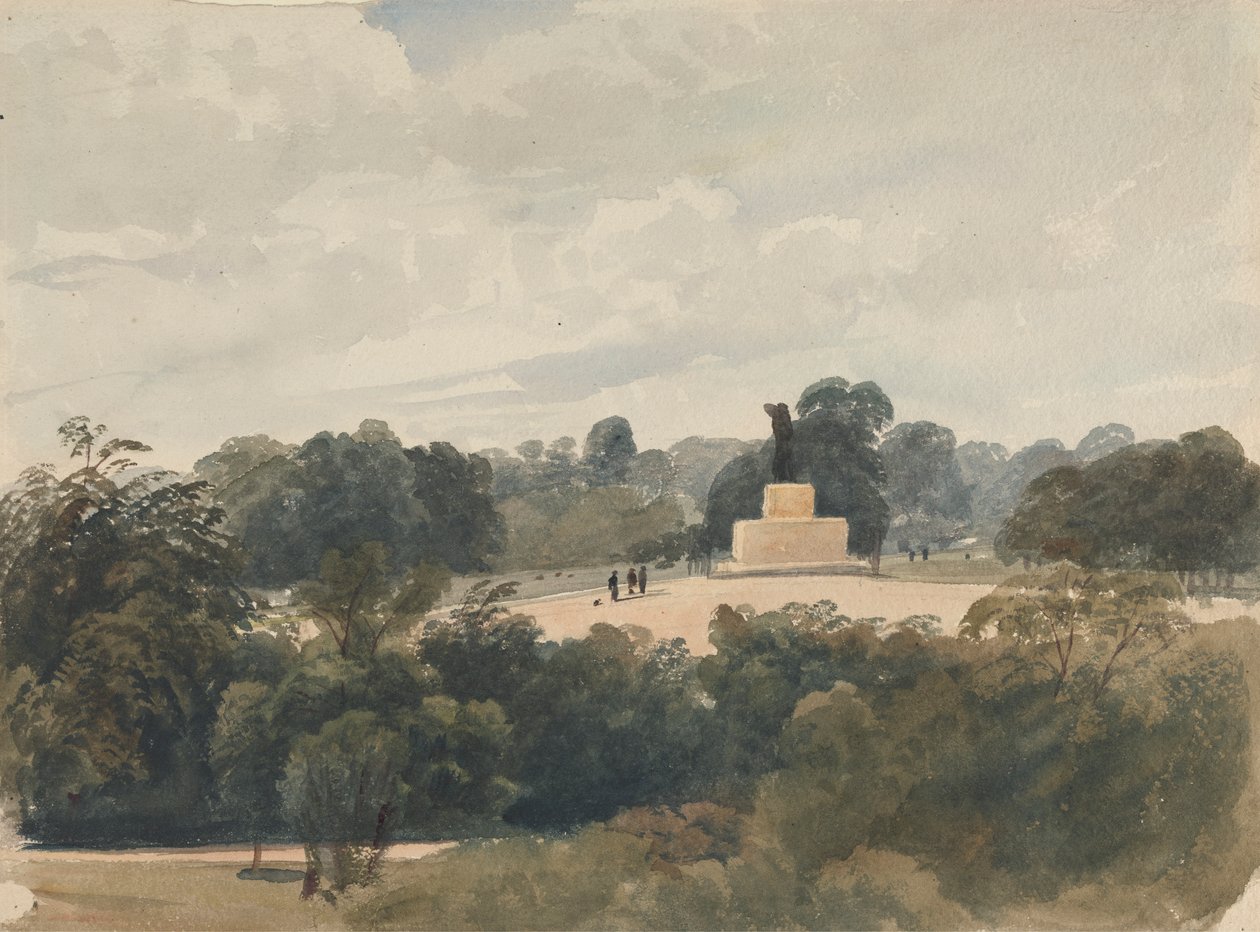 Estátua de Aquiles, Hyde Park, Londres de Peter DeWint