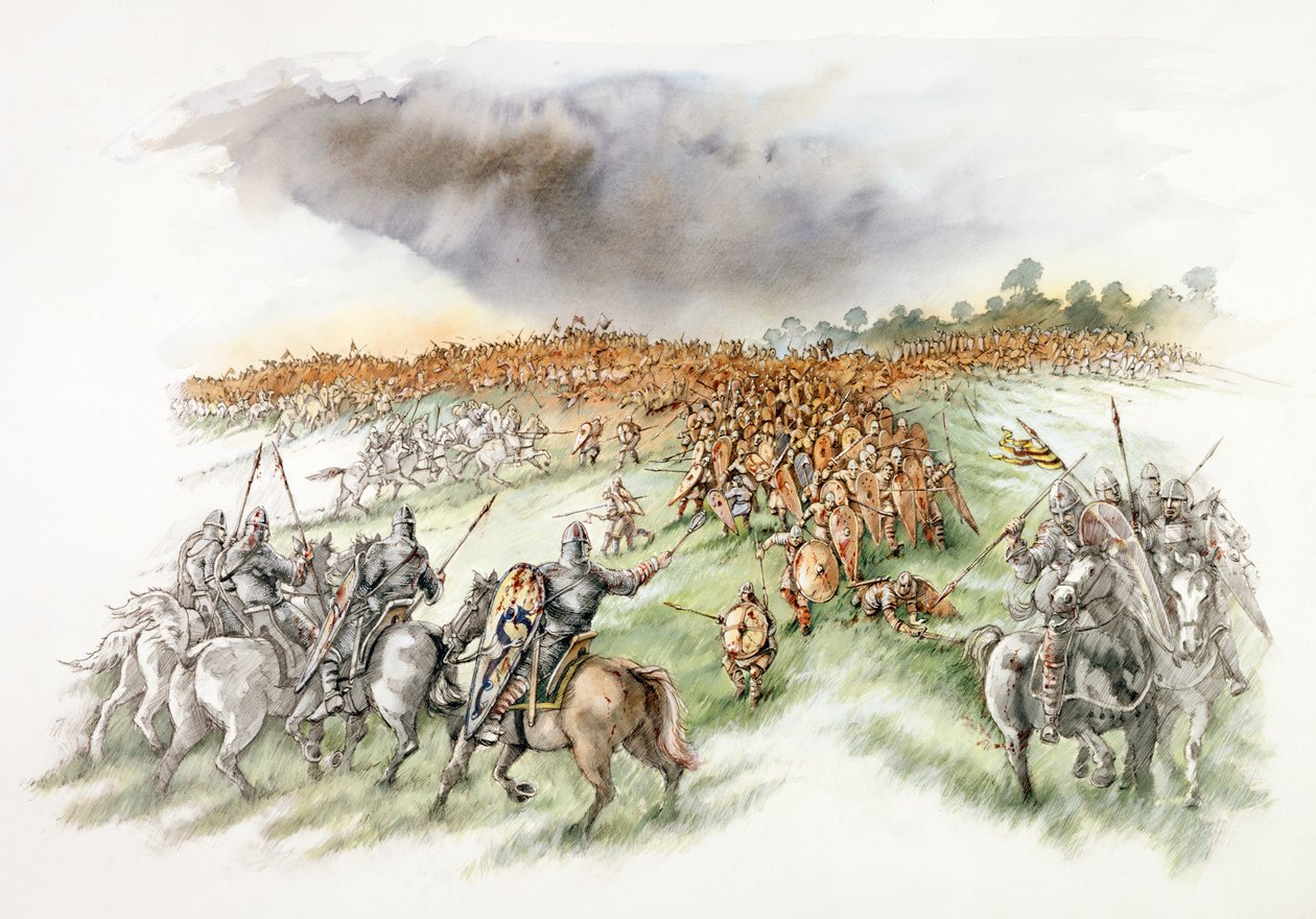 Batalha de Hastings, 1066 c1990-2010 de Peter Dunn