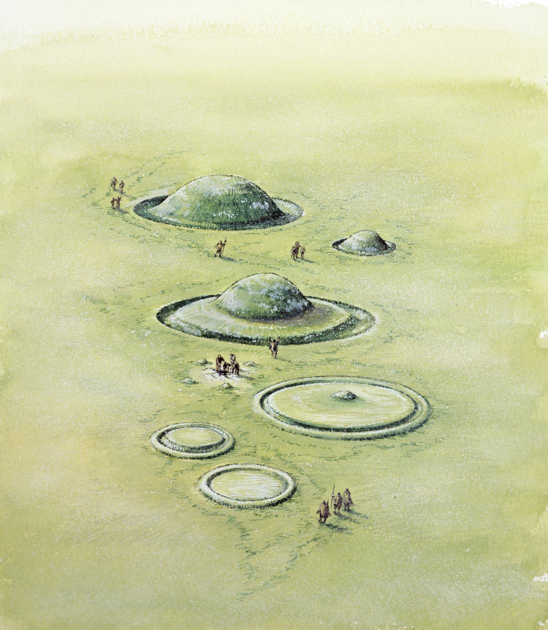Tipos de carrinho de mão da Idade do Bronze, Idade do Bronze, c1990-2010 de Peter Dunn