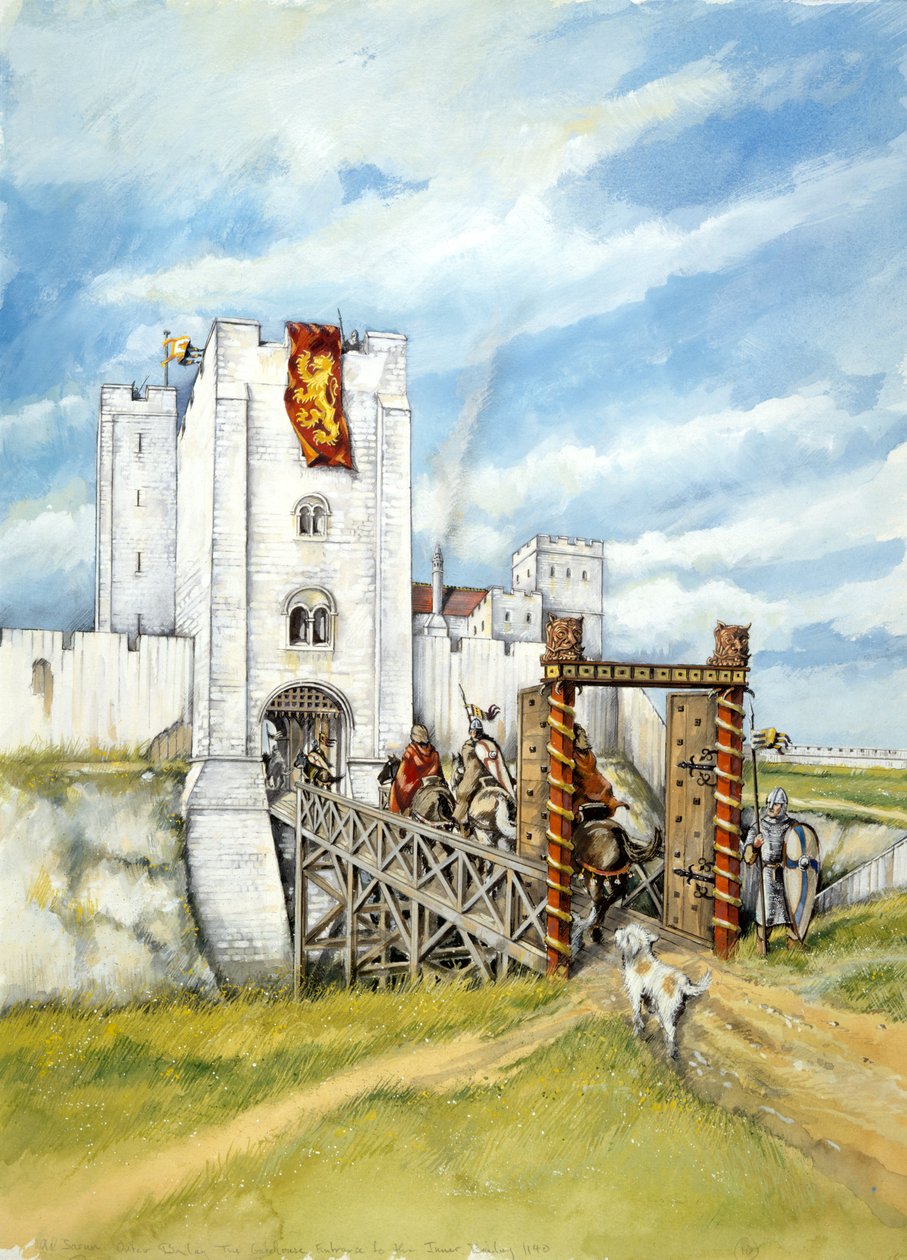 Velha Sarum, 1140, c1990-2010 de Peter Dunn