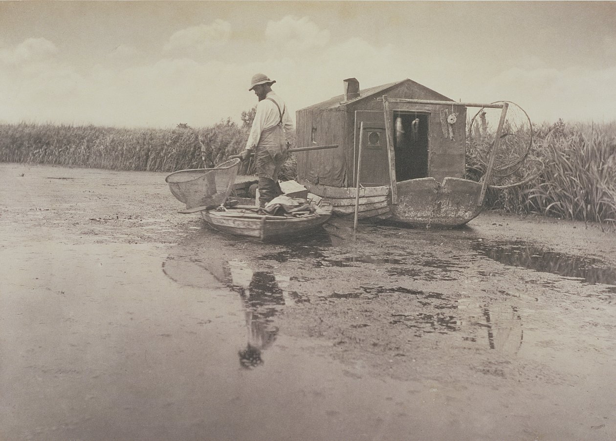 A casa do apanhador de enguias, c.1886 de Peter Emerson und Thomas Goodall