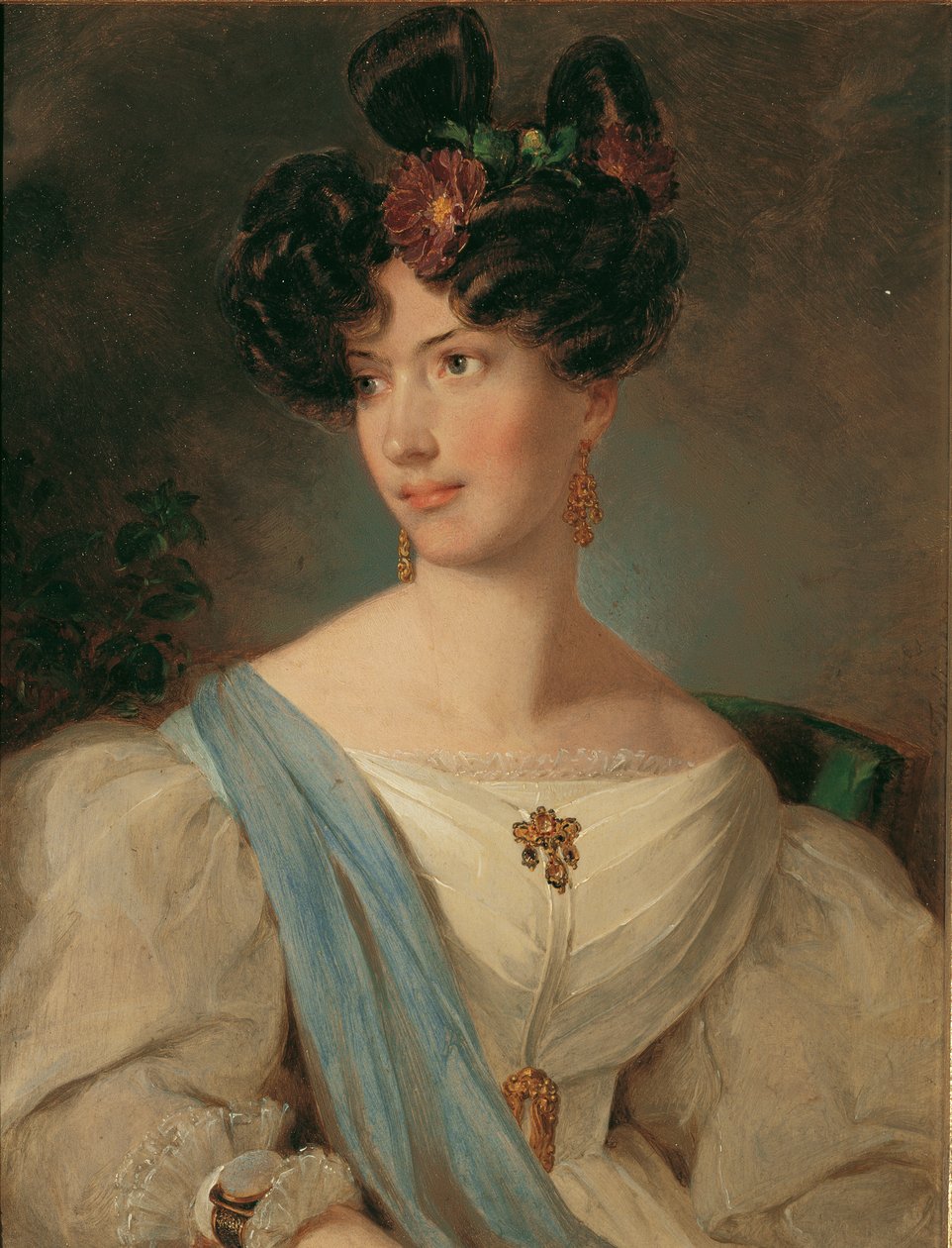 Retrato de uma senhora de Peter Fendi