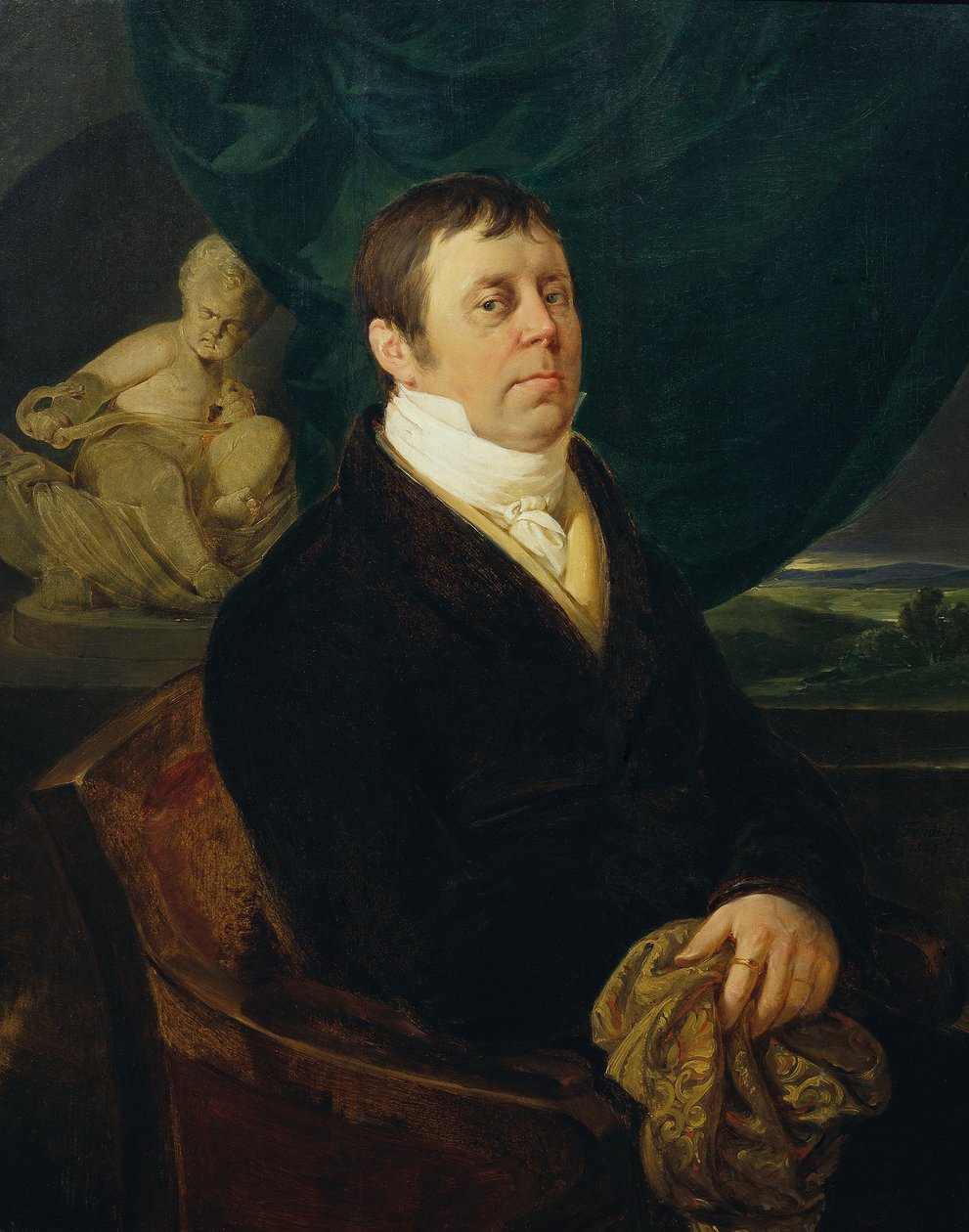 Retrato de um médico de Peter Fendi