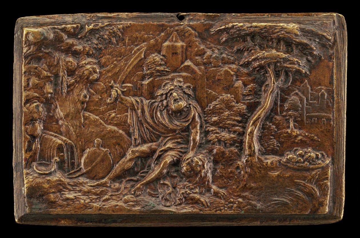 Alegoria da Ira, c. 1535. de Peter Flötner