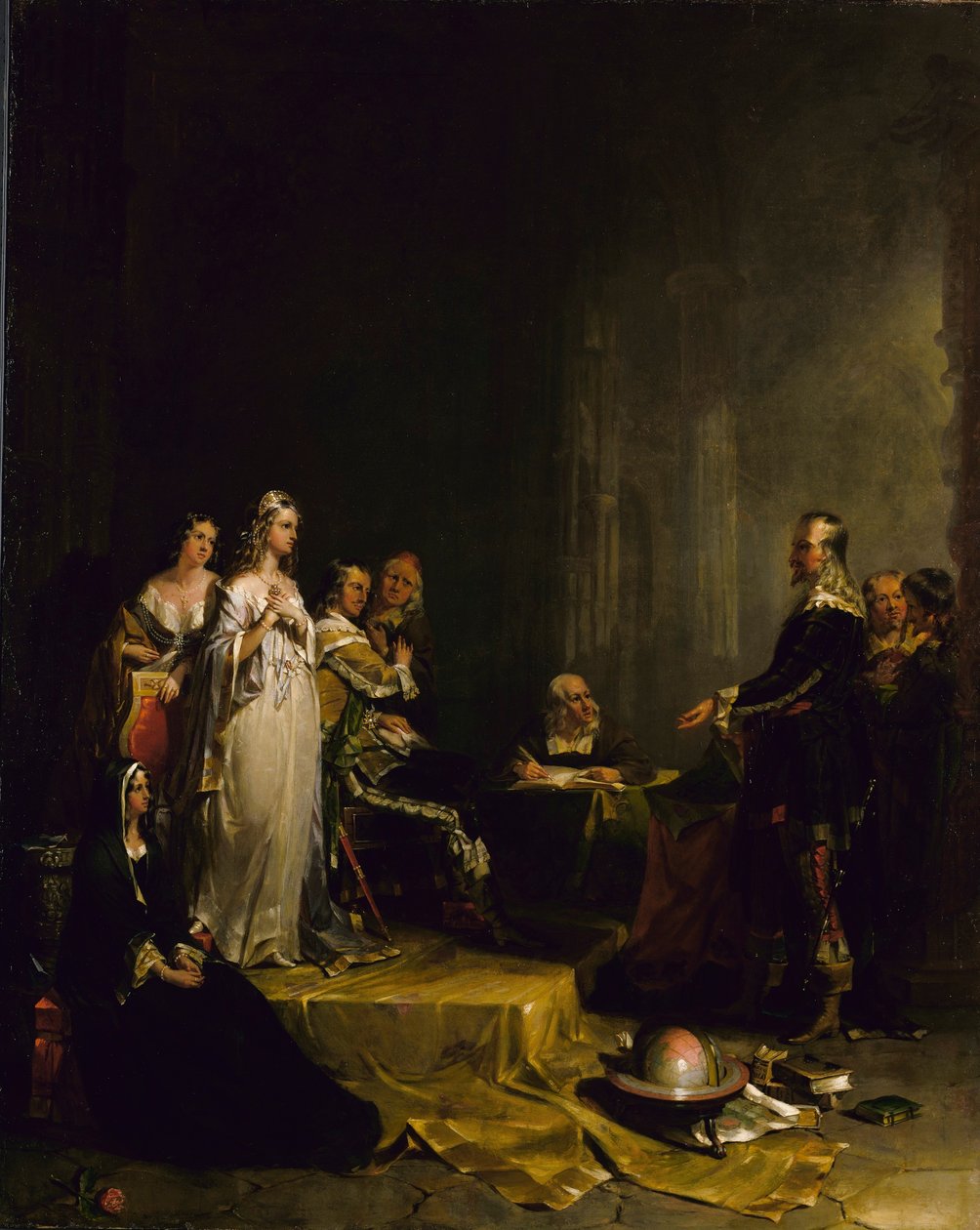 Colombo perante a Rainha de Peter Frederick Rothermel