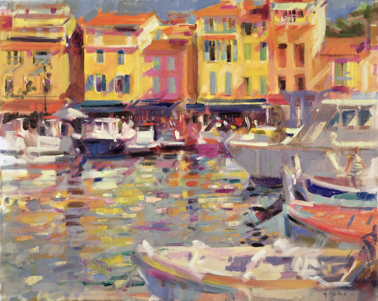 Porto na Cassis de Peter Graham (Contemporary)