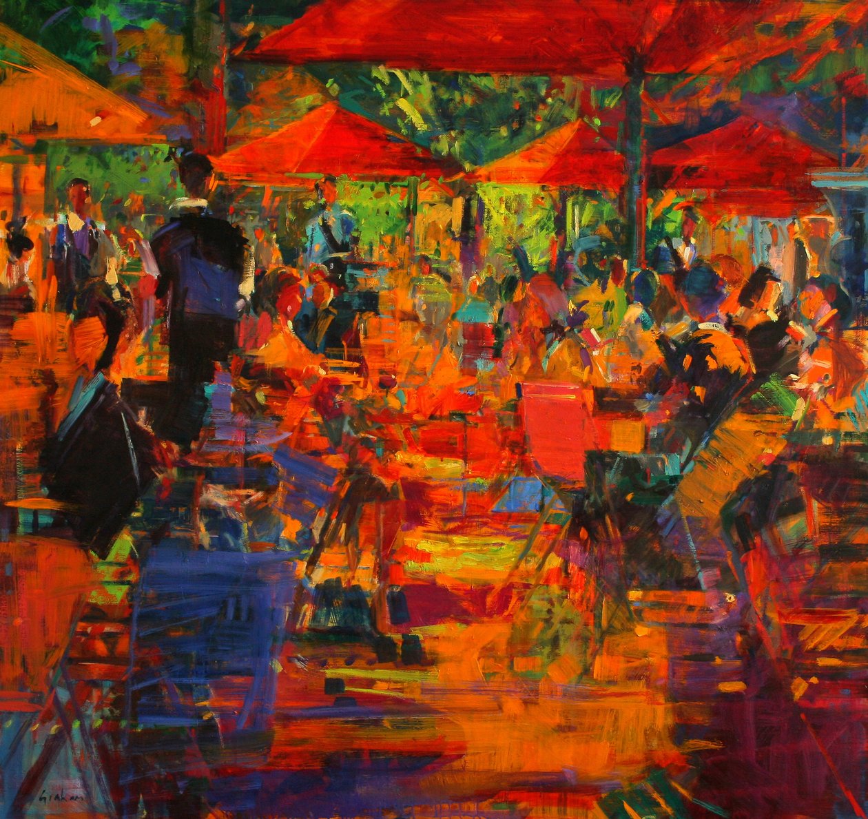 O Grand Cafe, 2011 de Peter Graham (Contemporary)