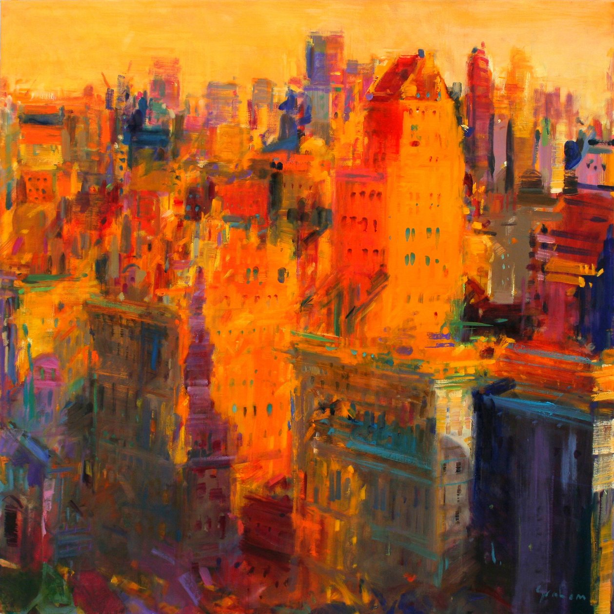 Manhattan, 2011 de Peter Graham (Contemporary)