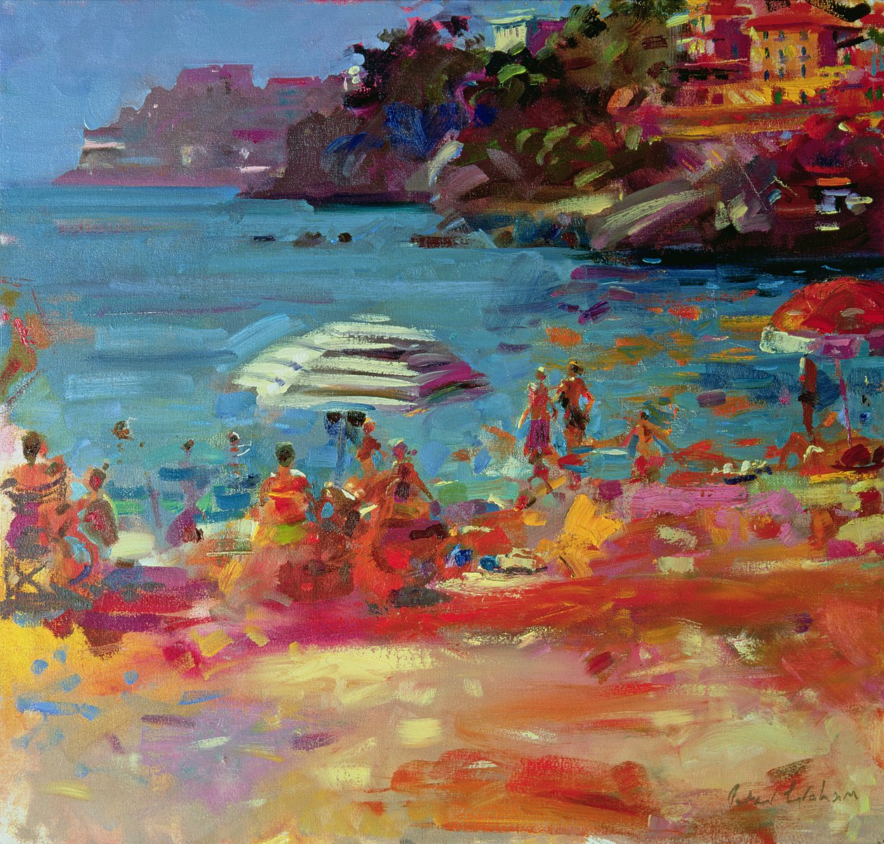 Costa do Mónaco, 2000 de Peter Graham (Contemporary)