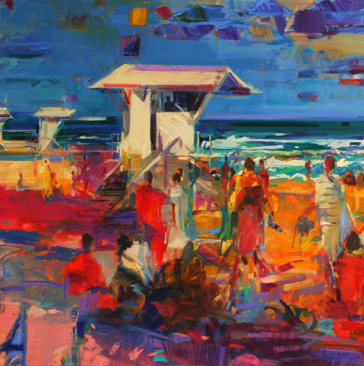 Palm Beach, Flórida, 2011 de Peter Graham (Contemporary)