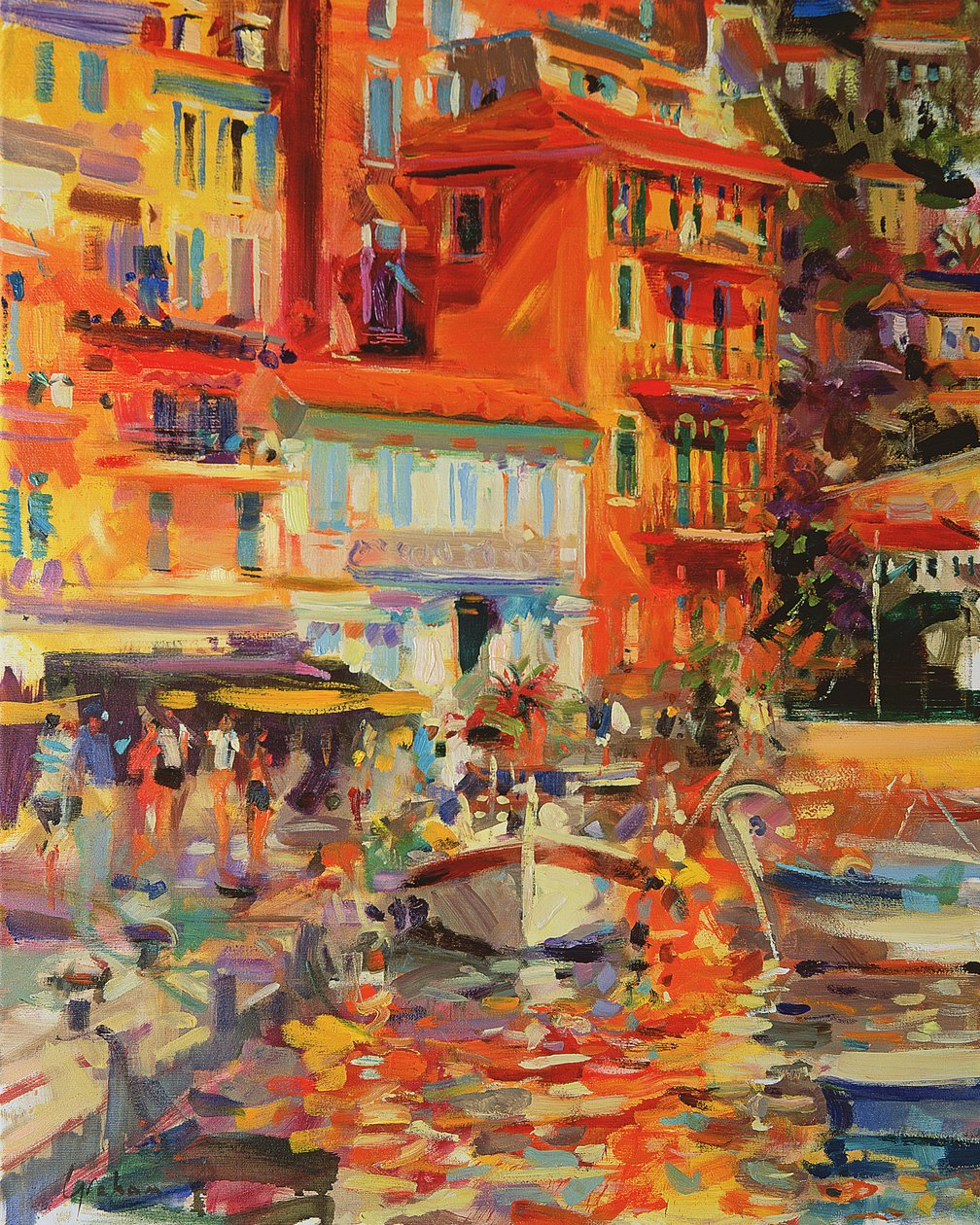 Reflexões, Villefranche, 2002 de Peter Graham (Contemporary)