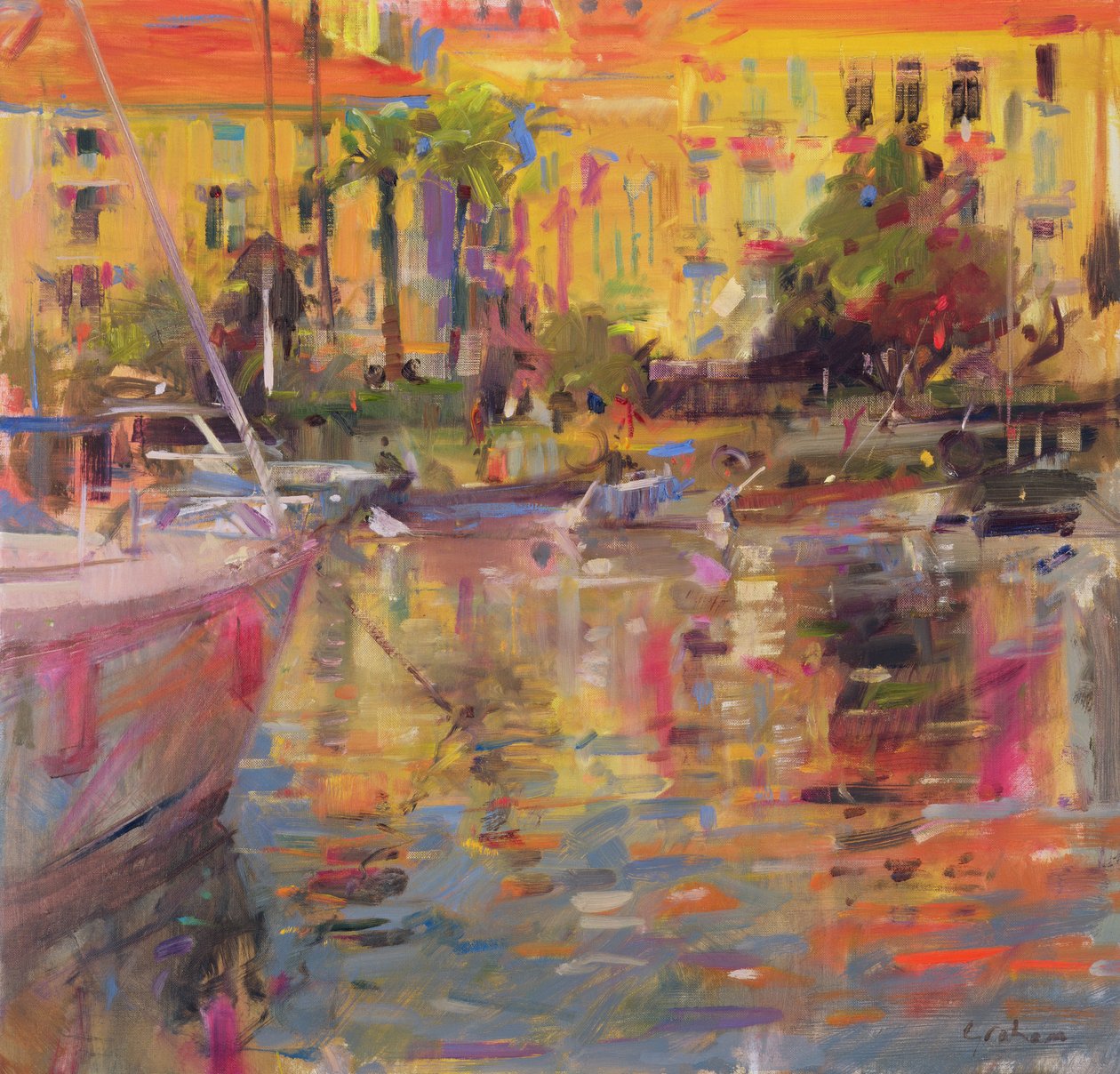 Riviera Moorings de Peter Graham (Contemporary)