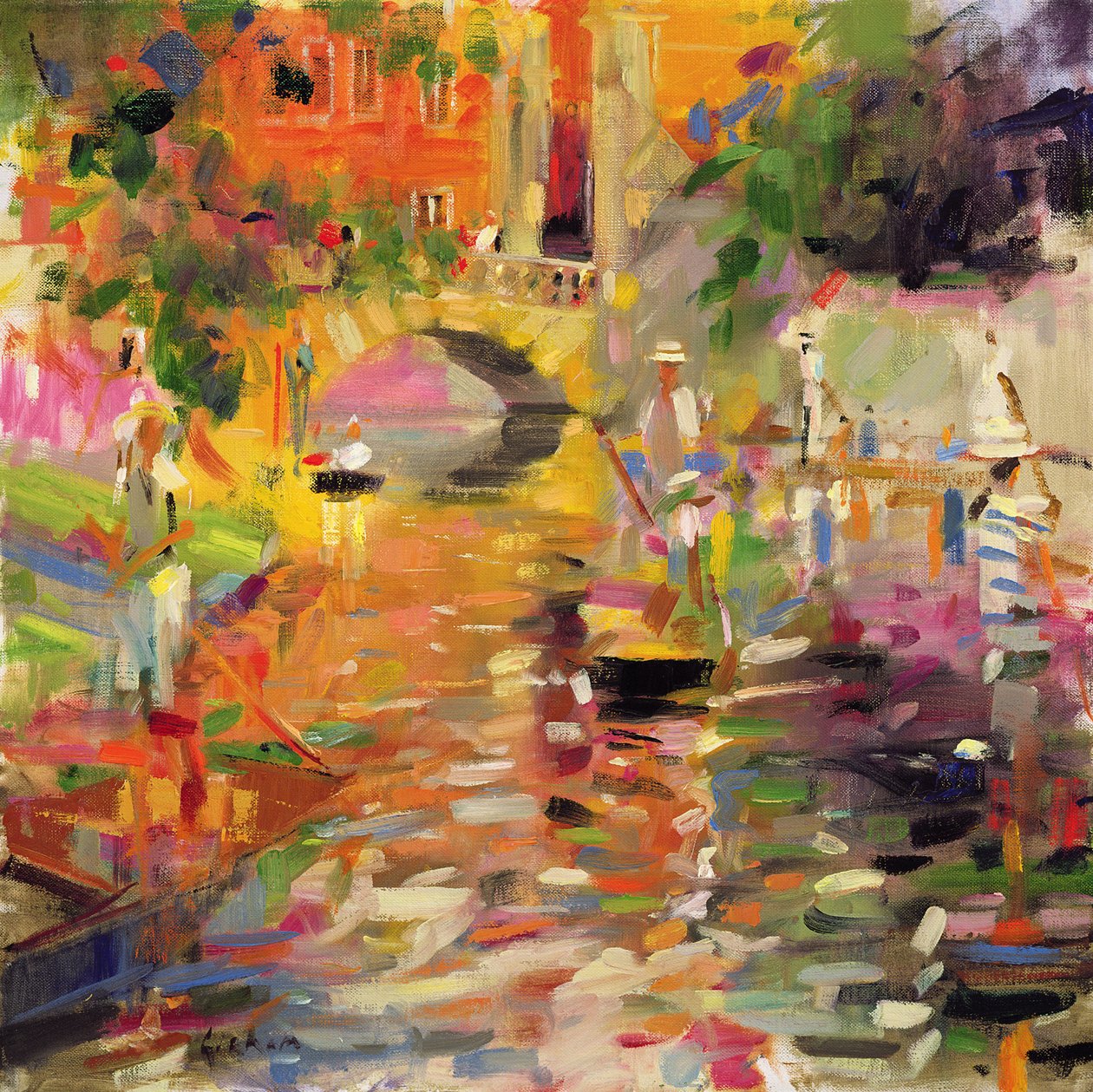 Calor de verão de Peter Graham (Contemporary)