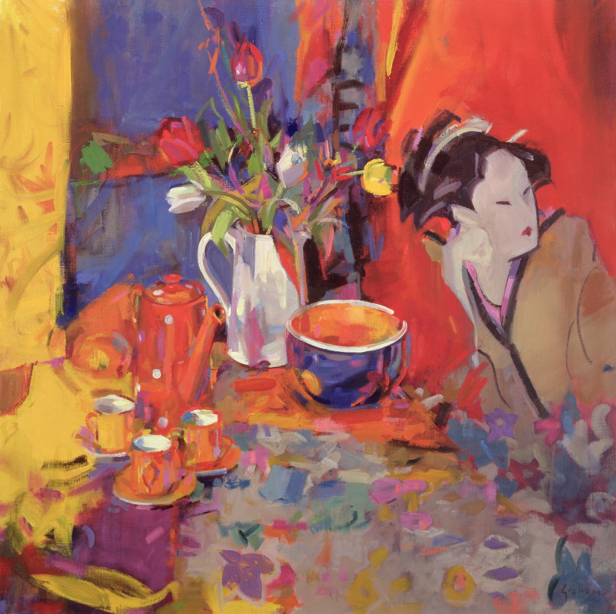 A Mesa Mágica, 2002 de Peter Graham (Contemporary)