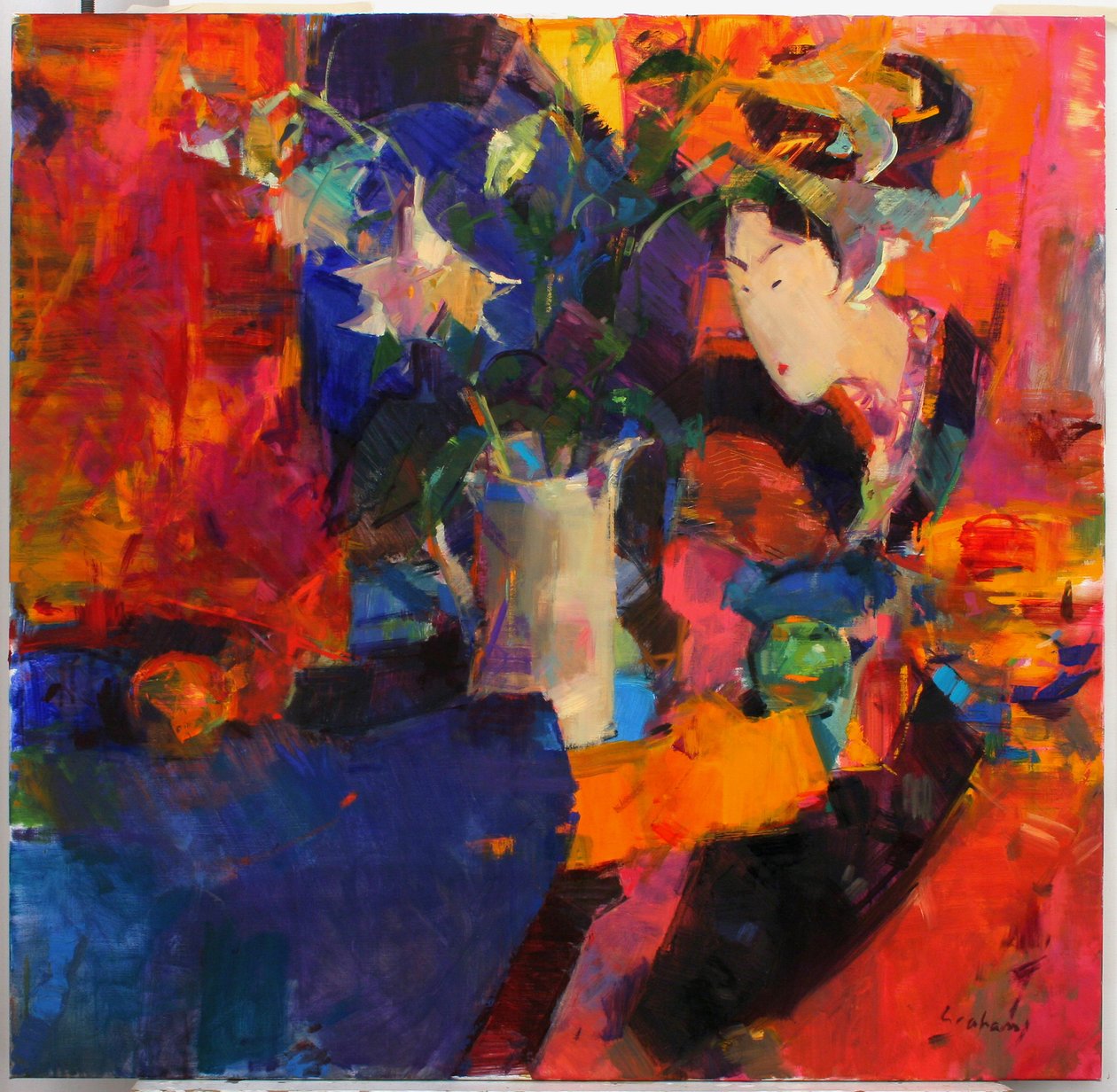 Lírios Brancos de Peter Graham (Contemporary)