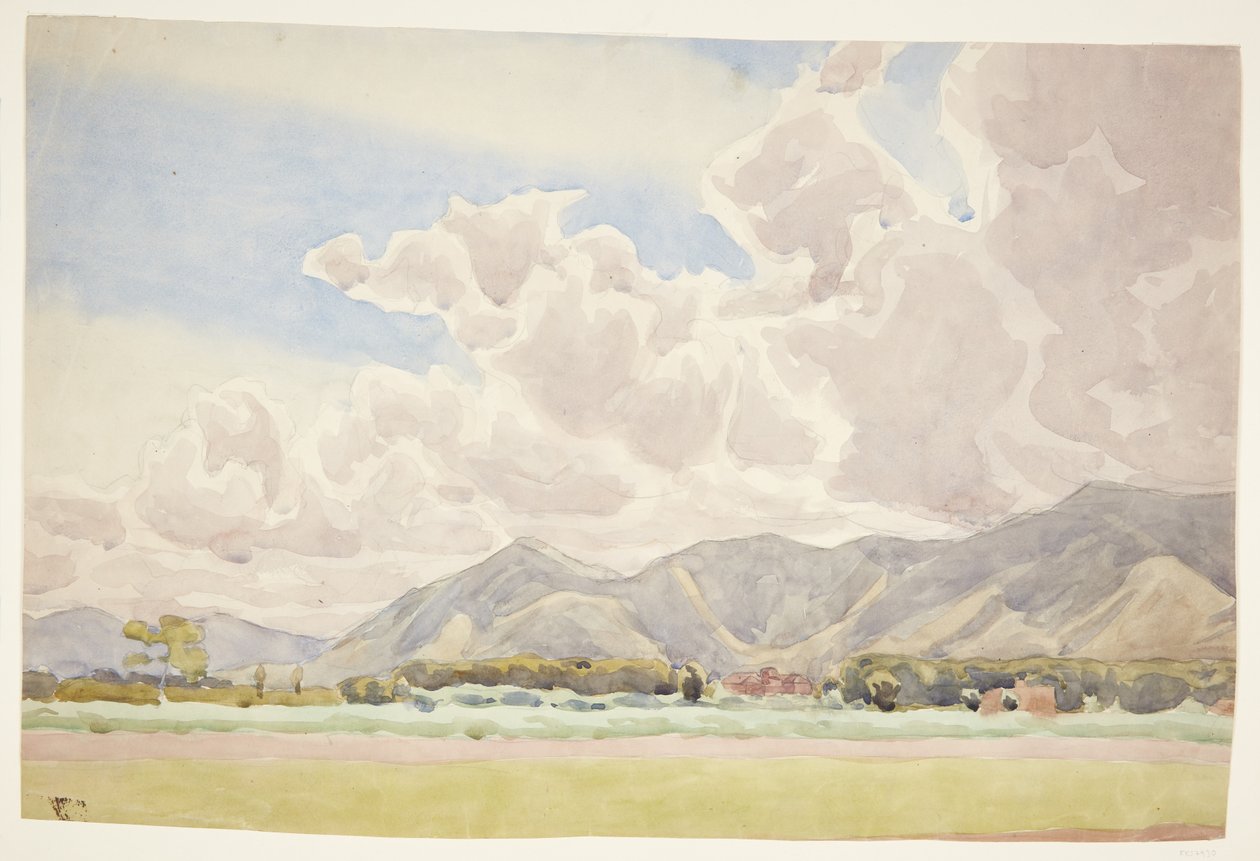 paisagem italiana de Peter Hansen