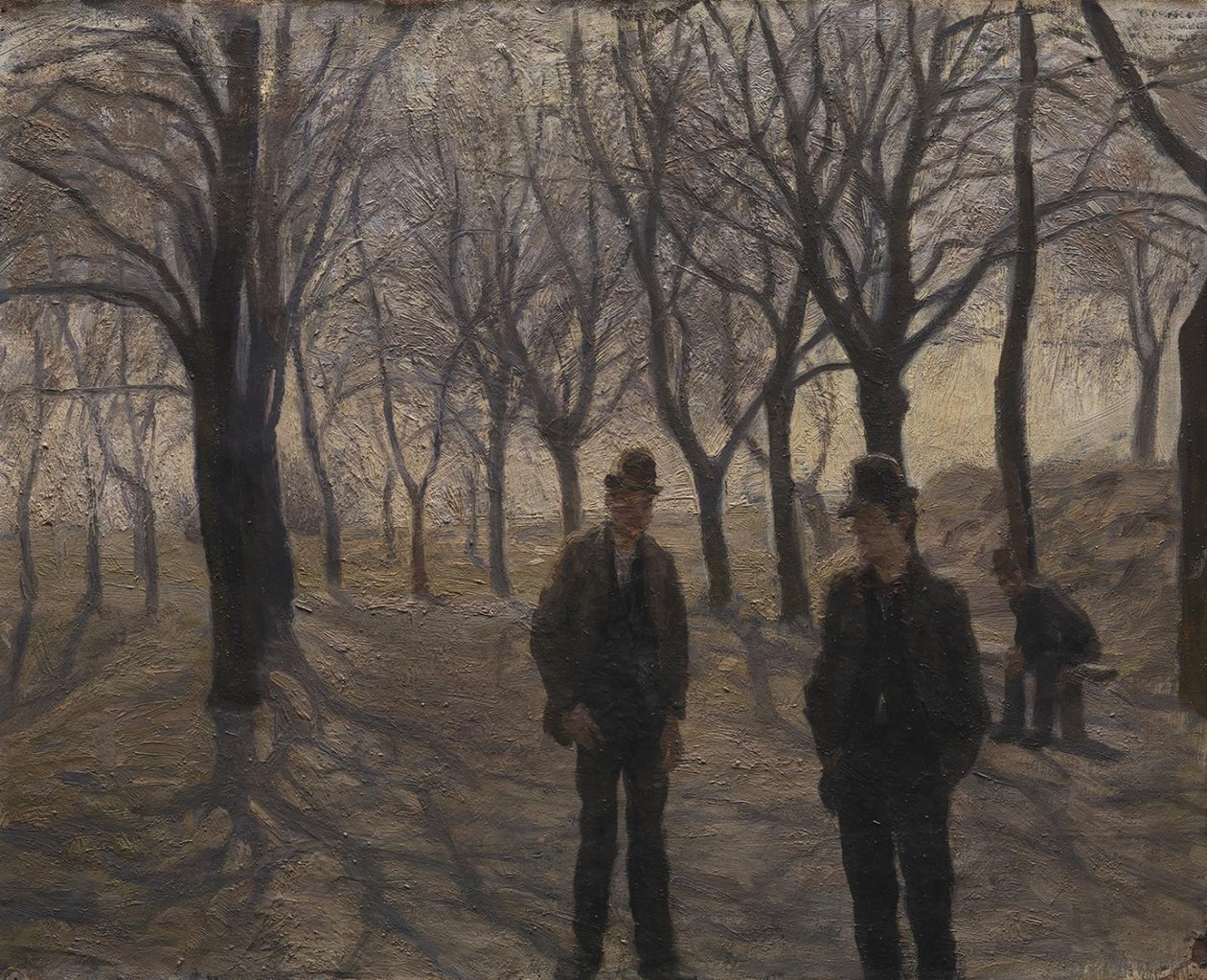 As muralhas de Christianshavn. Primavera de Peter Hansen