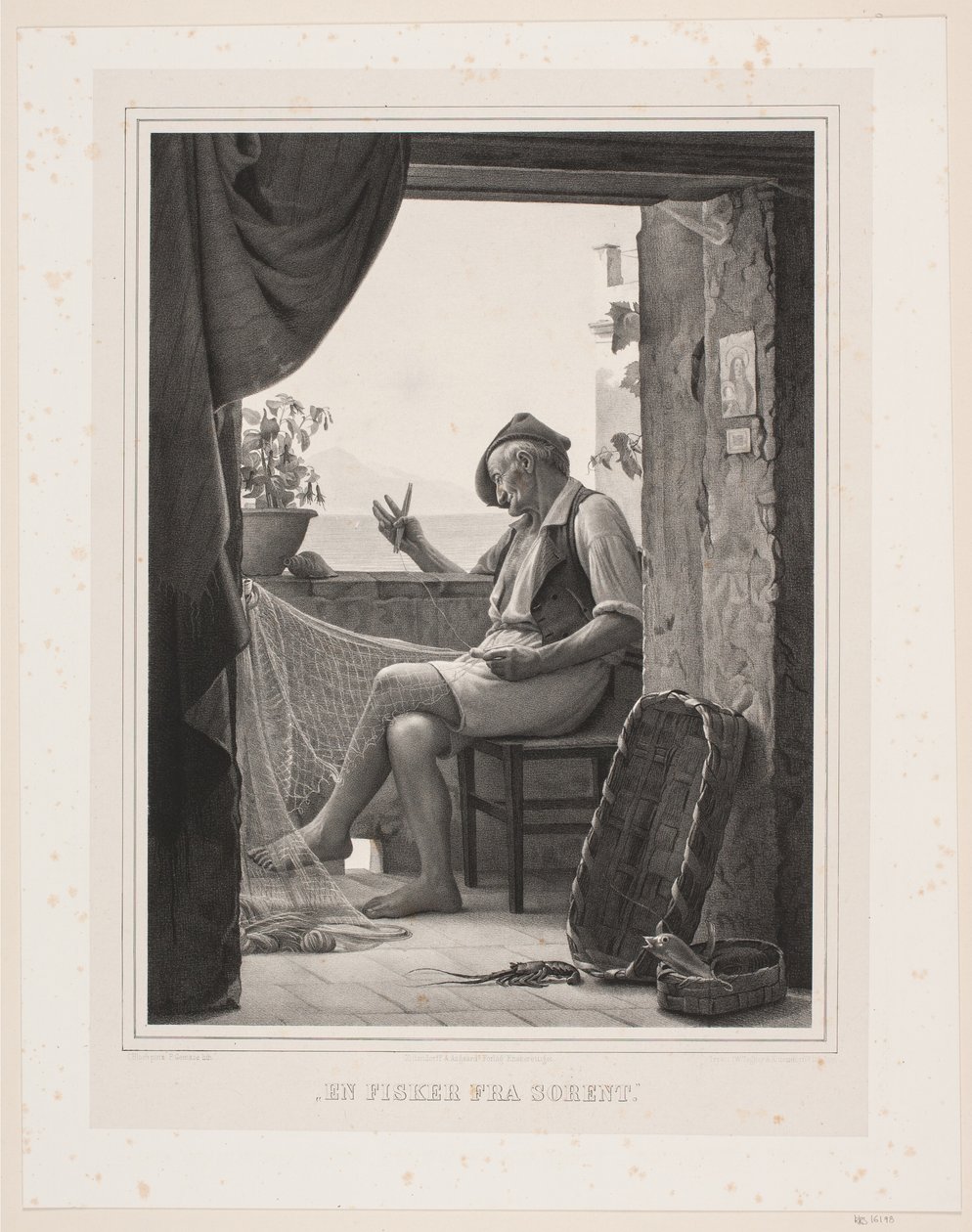 Um pescador de Sorrento de Peter Henrik Gemzøe