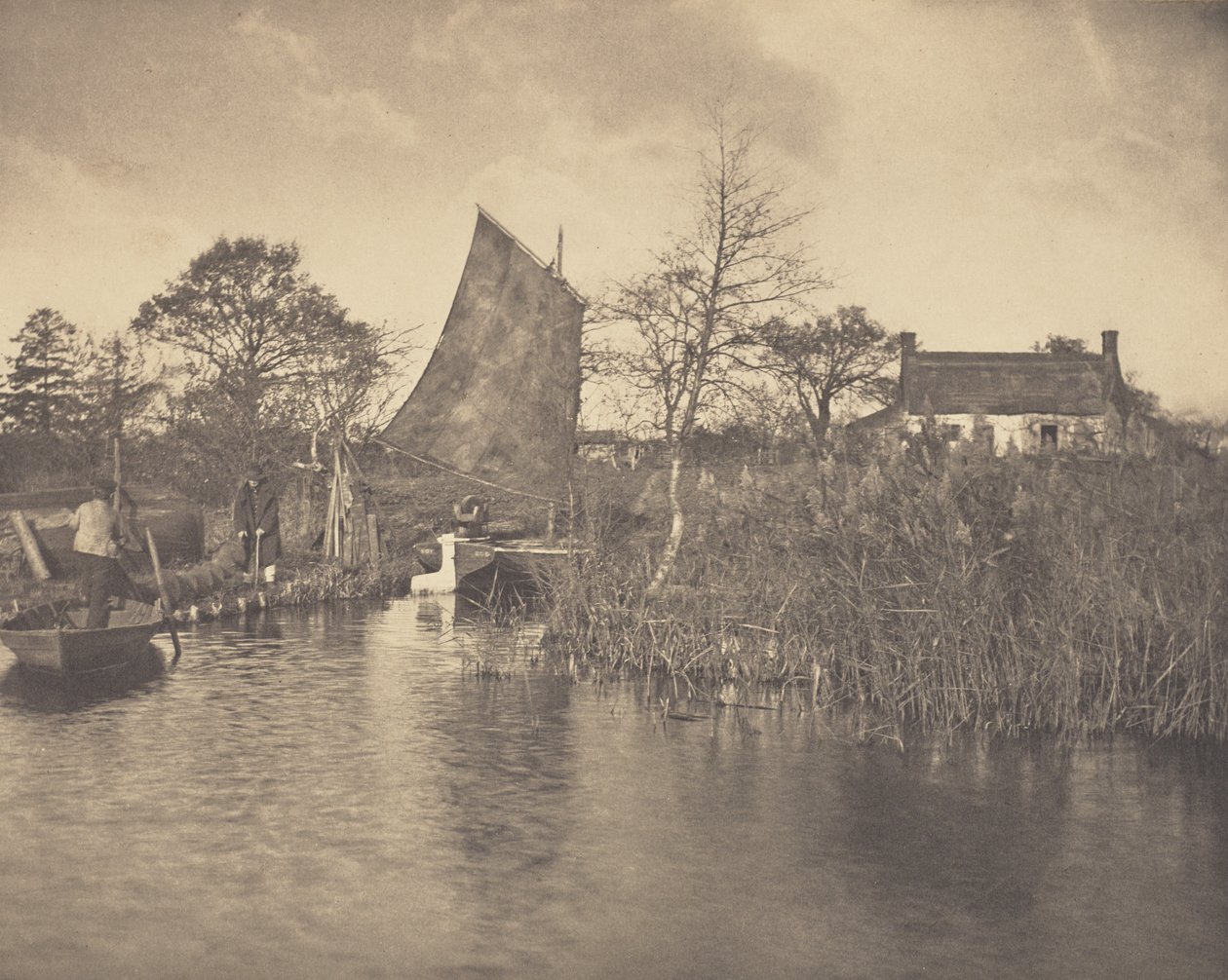 Uma casa de campo de Broadman de Peter Henry Emerson