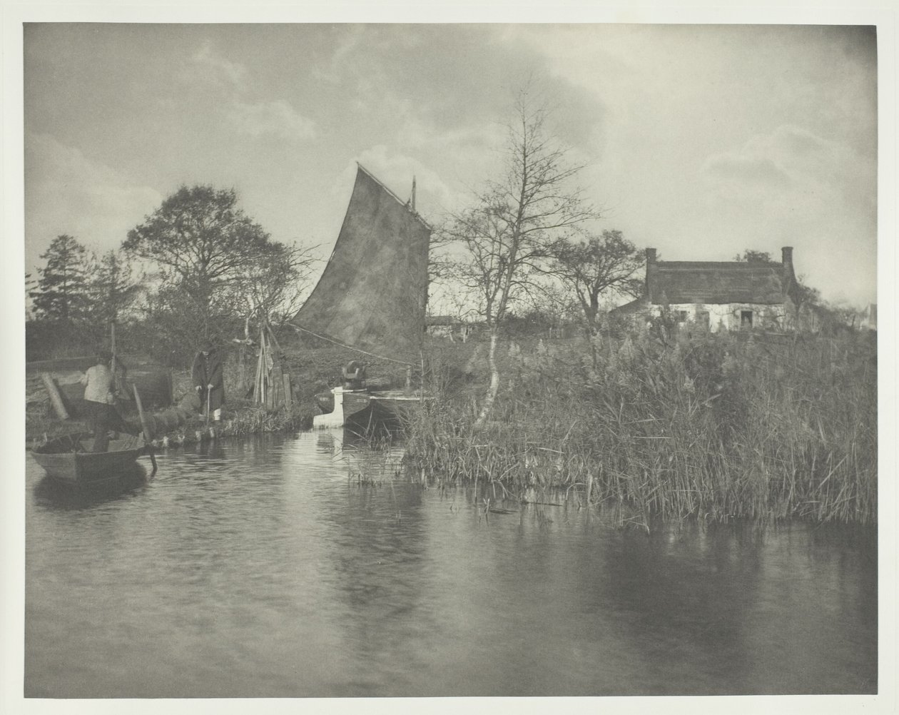 Uma casa de campo de Broadman de Peter Henry Emerson