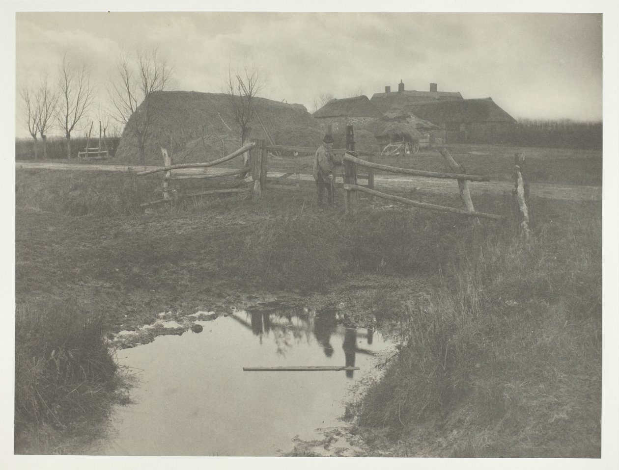 Uma quinta de pântanos de Peter Henry Emerson