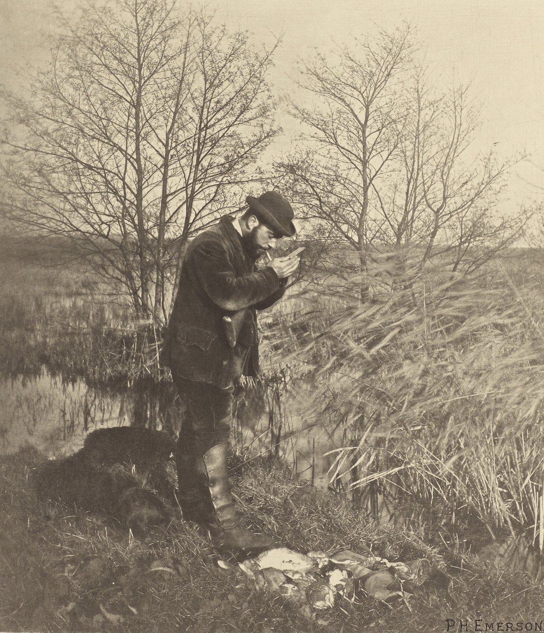 At the Covert Corner. [Norfolk.] de Peter Henry Emerson