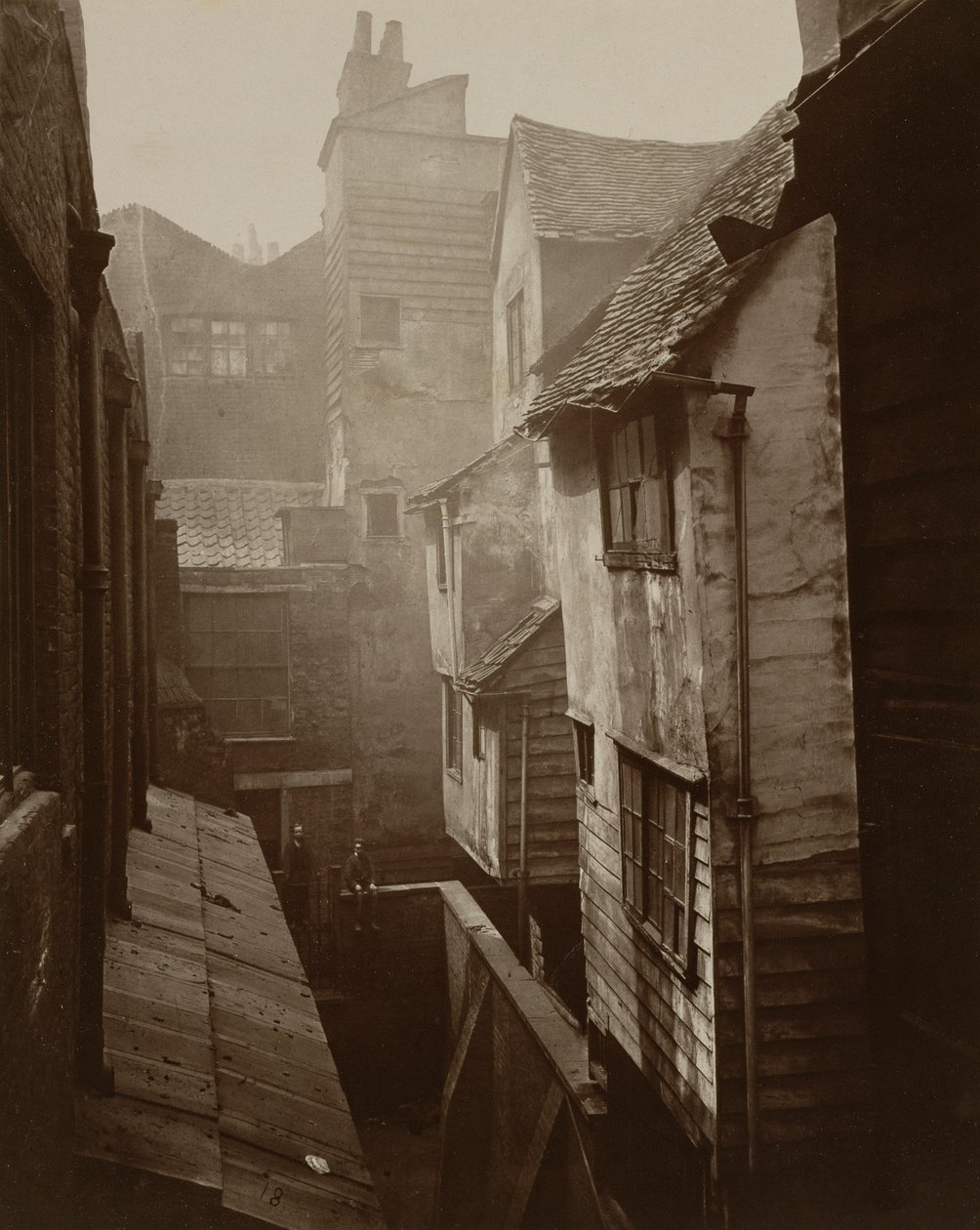 Feira de Pano, Smithfield c.1875 de Peter Henry Emerson