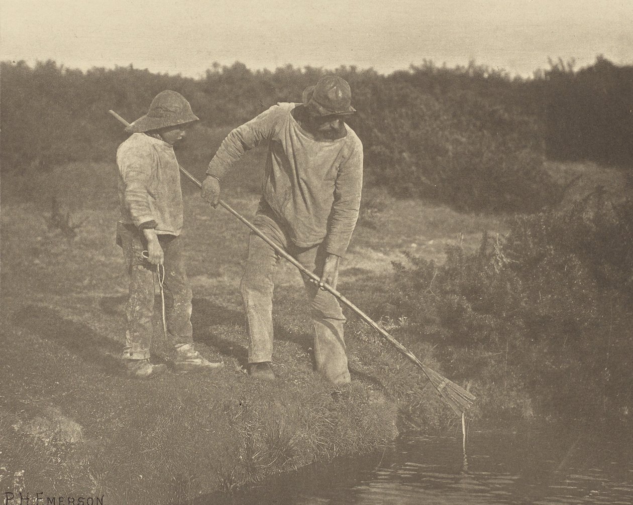 EnguiaColheita nas águas de Suffolk de Peter Henry Emerson