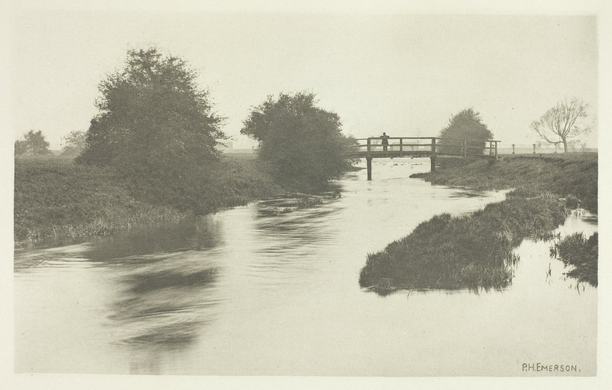 Passarela perto de Tottenham de Peter Henry Emerson